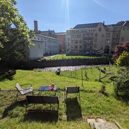 Flussblickwohnung Mit Terrasse, Pool, Garten&sauna - Zi2 * Sebnitz