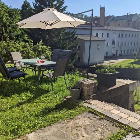 Flussblickwohnung Mit Terrasse, Pool, Garten&sauna - Zi2 Apartment Sebnitz